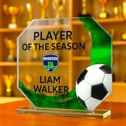 Hopper Football Glass Award