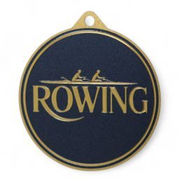 Quantum Rowing Stainless Steel Medal