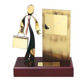 Barcelona Business Person Handmade Metal Award