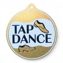 Quantum Tap Dance Stainless Steel Medal