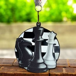 Rincon Colour Chess Black Acrylic Medal
