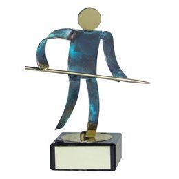 Toledo Snooker Handmade Metal Trophy