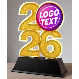 Custom Year Trophy – Acrylic Award with Year Selection
