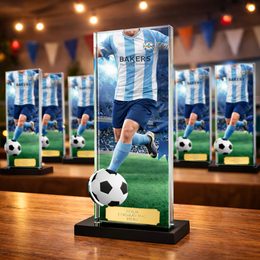 The Replica Full Kit Custom Acrylic Player Trophy