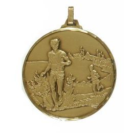 Diamond Edged Cross Country Running Bronze Medal