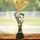 Triple Star Football Gold Trophy Cup