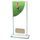 Colour Curve Jade Glass Field Hockey Trophy