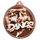 Street Dance Classic Texture 3D Print Bronze Medal