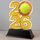 Tennis Year Trophy – Sports Award with Year Selection