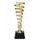 Spiral Silver & Gold Plated Metal Trophy