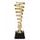 Spiral Silver & Gold Plated Metal Trophy