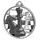 Chess Colour Texture 3D Print Silver Medal