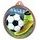 Football Boot and Ball Colour Texture 3D Print Bronze Medal