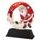 Santa Ice Hockey Christmas Trophy