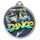 Street Dance Colour Texture 3D Print Silver Medal