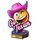 Texan Rodeo Pink Hat Real Wood Trophy