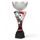 Triple Star Football Silver Trophy Cup
