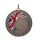 Union Jack Logo Insert Silver Brass Medal