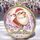 Kringle Santa Run Texture Print Full Colour Medal