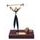 Barcelona Powerlifting Handmade Metal Trophy