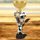 Triple Star Motor Racing Gold Trophy Cup