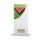 Colour Curve Jade Glass Snooker Trophy