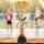 Triple Star Volleyball Gold Trophy Cup
