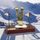 Aragon Ski Slalom Handmade Metal Trophy