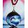 Hercules Texture Print Blue Disco Ball Medal