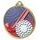 Field Hockey 3D Texture Print Full Colour 55mm Medal - Gold