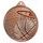 Basketball Classic Texture 3D Print Bronze Medal