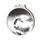 Habitat Classic Dance Glitterball Silver Eco Friendly Wooden Medal