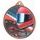 Motor Racing Colour Texture 3D Print Bronze Medal