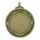 Scroll Logo Insert Diamond Edged Bronze Brass Medal