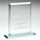 Mensa Jade Glass Bevelled Award