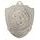 Embossed Football Shield Silver Medal