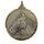 Diamond Edged Equestrian Horse Head Silver Medal