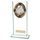 Maverick Legacy Jade Glass Clay Pigeon Shooting Trophy