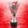 Tewin Silver & Red Laser Cup