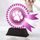 Marley Paw Print Pink Rosette Award