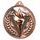 Victory Classic Texture 3D Print Bronze Medal