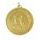 Diamond Edged Female Football Gold Medal