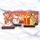 Traditional Christmas Real Wood Decoration 6 Piece Set