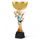 Triple Star Tenpin Bowling Gold Trophy Cup