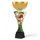 Triple Star Amercian Football Gold Trophy Cup