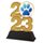 Dog Paw Print 2023 Trophy