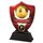 Red Top Goal Scorer Football Shield Trophy
