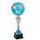 Lega Champions Football Cyan Blue Trophy