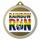 Quantum Rainbow Run Stainless Steel Medal