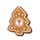 Christmas Gingerbread Tree Custom Made Printed Medal